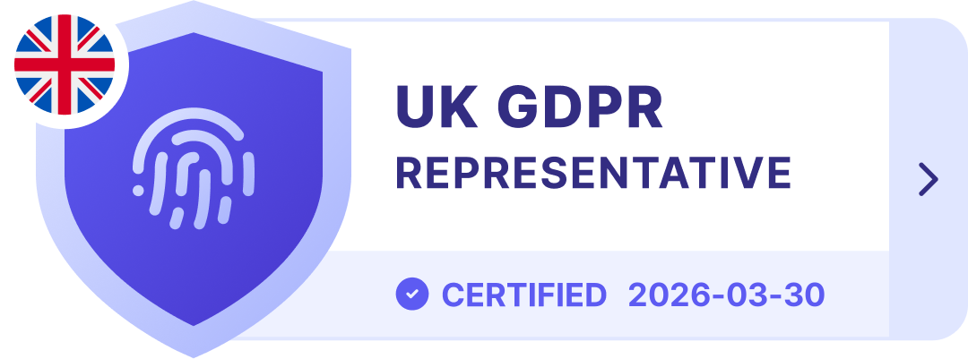 UK GDPR certified by Prighter